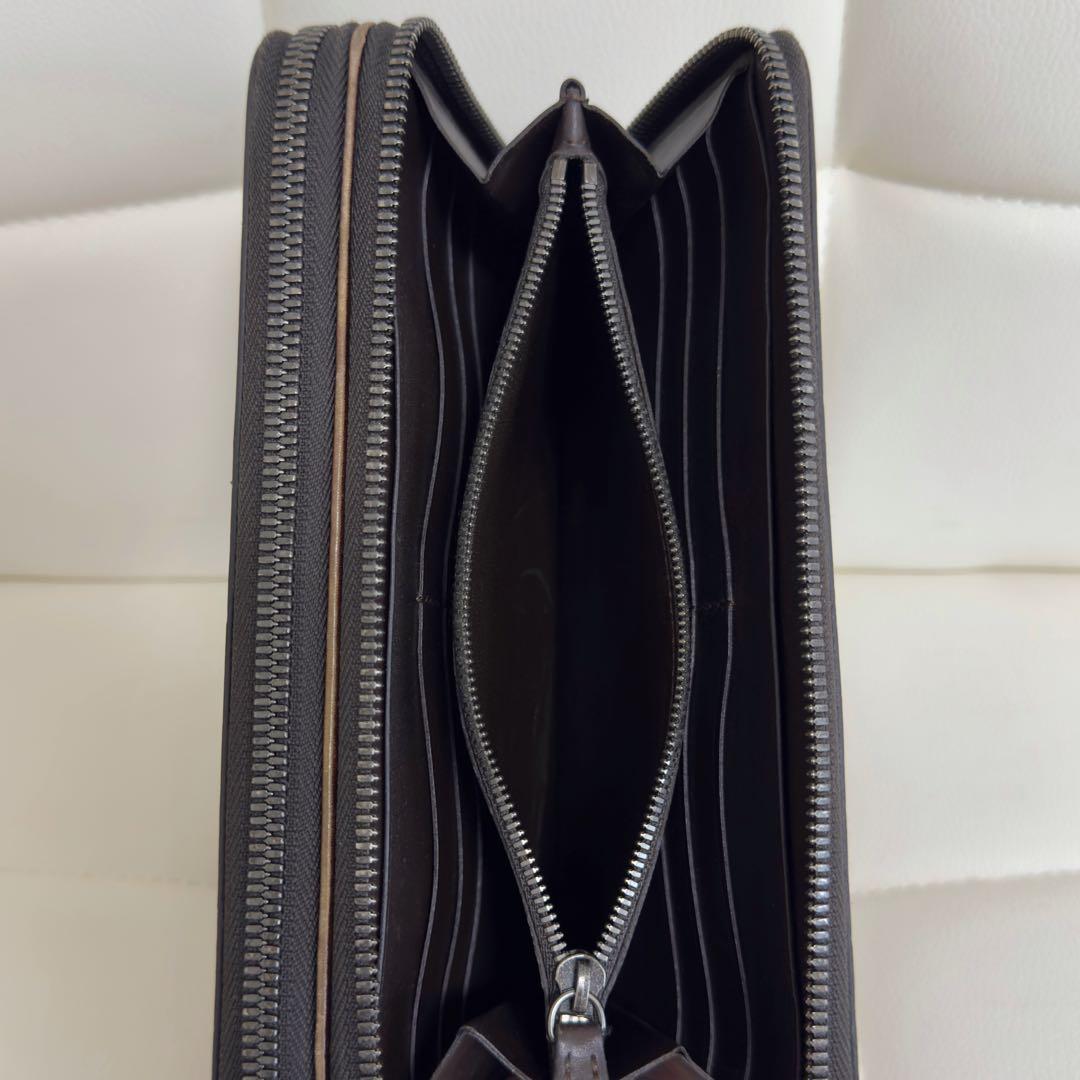 定価34.2万円 ベルルッティ タリ TALI スクリットレザー長財布