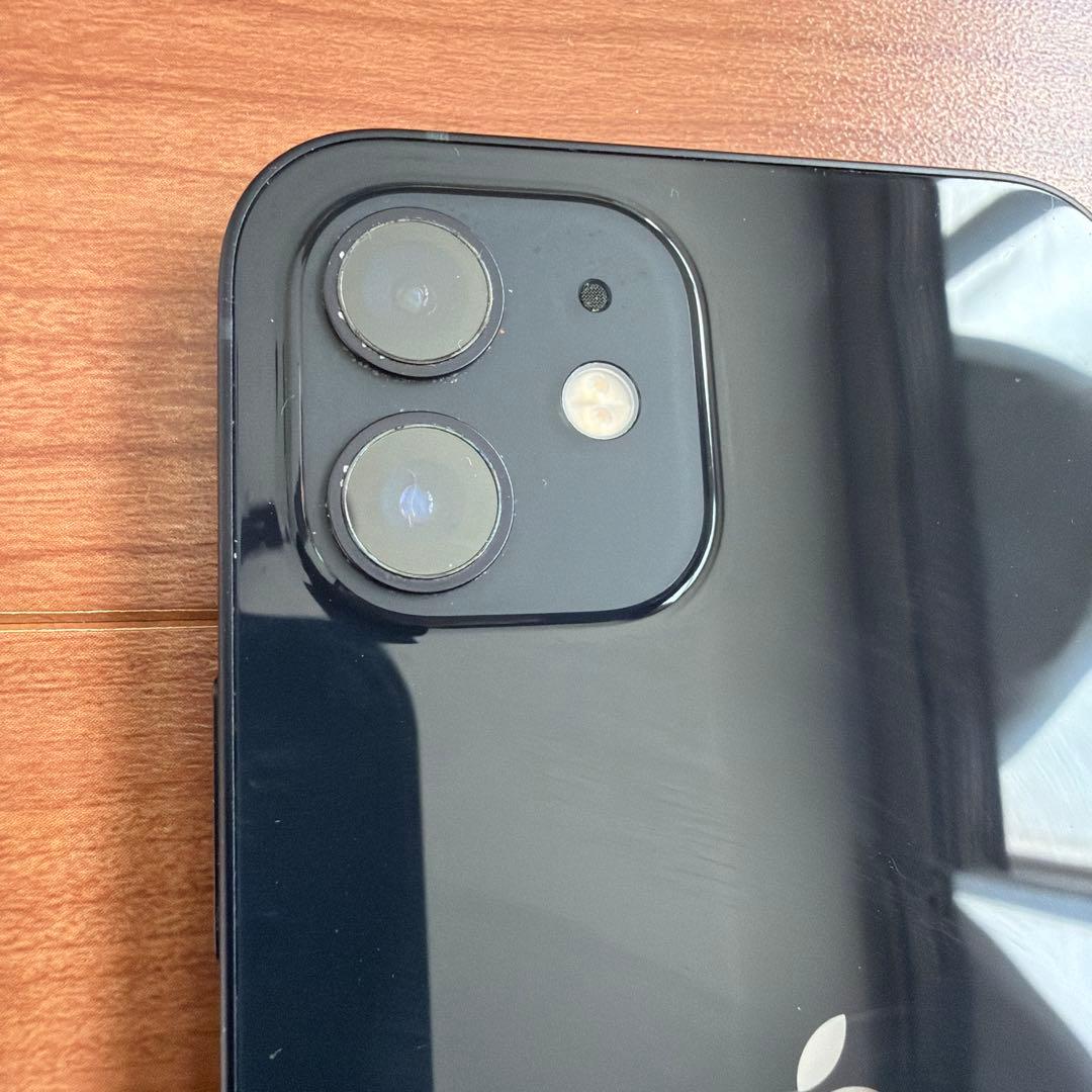 ★美品☆香港版iPhone12 ブラック128GB デュアルSシャッター音なし