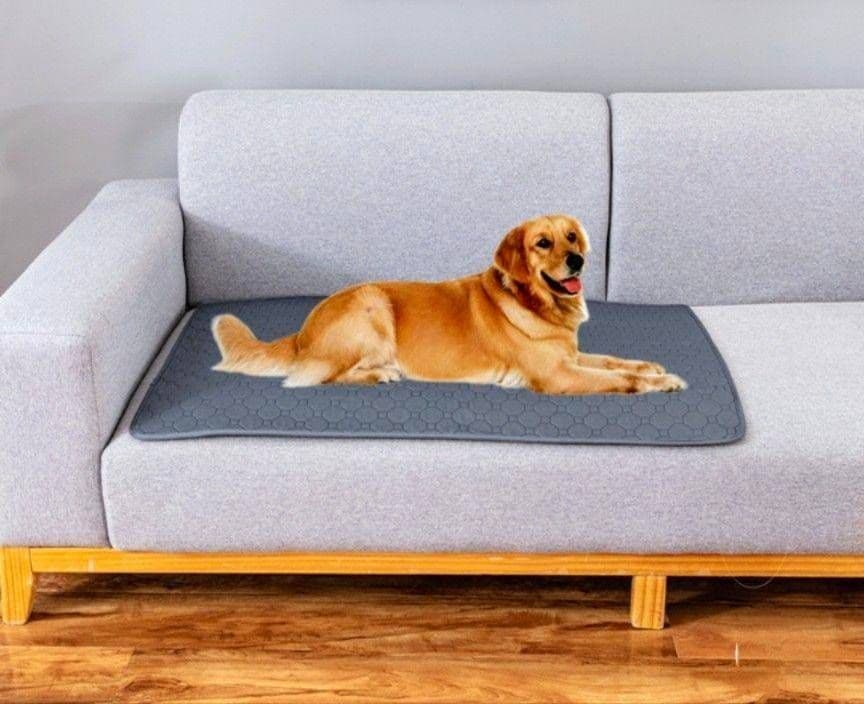 ベージュ　2枚 洗える ペットマット ペットシーツ トイレシート 防水 犬 猫