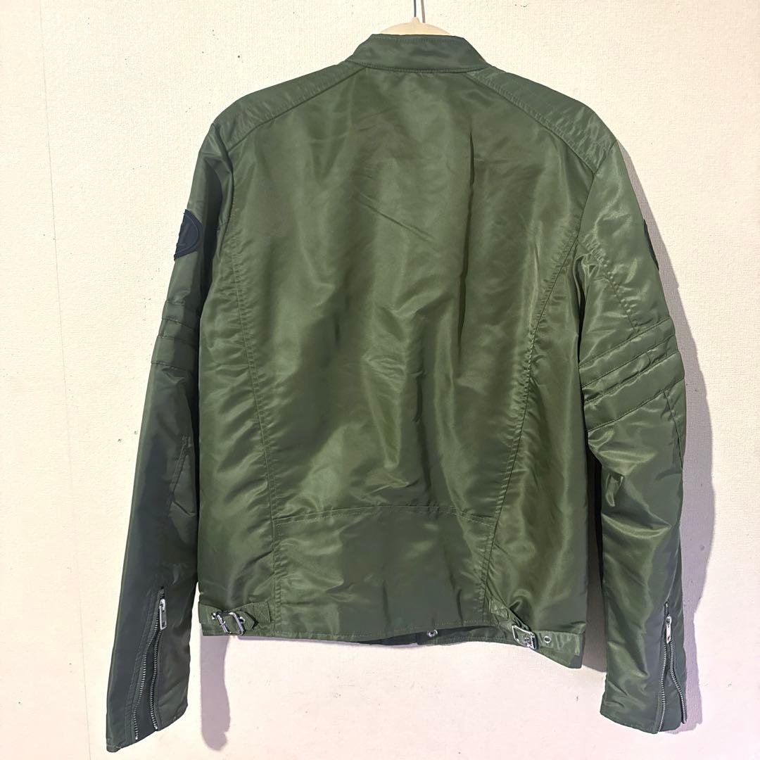 ディーゼル DIESEL ナイロン シングル ライダース