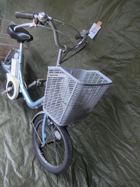 100：ブリヂストン　電動アシスト三輪車　ジャンク引取限定：埼玉県所沢市