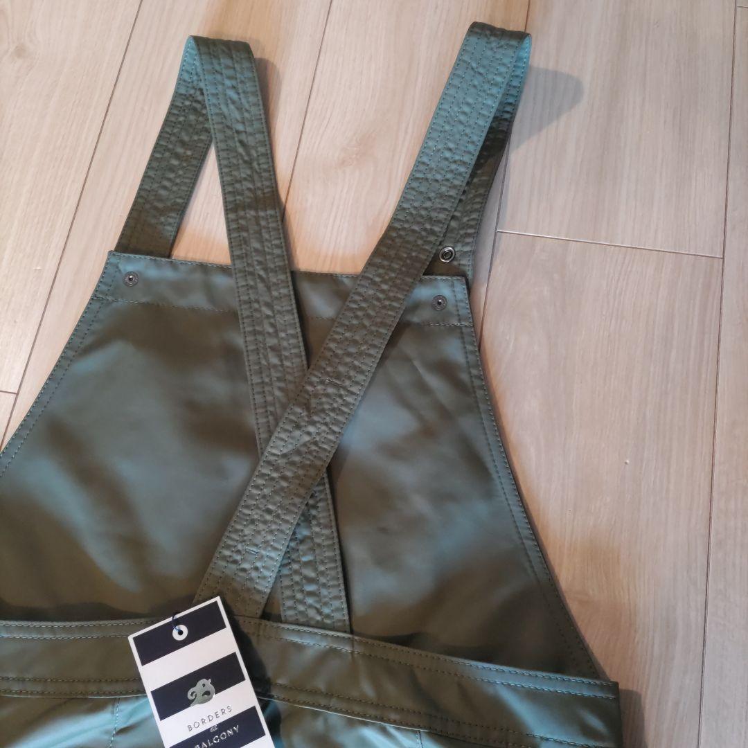 最安新品タグ　ボーダーズアットバルコニーナイロンサロペット オーバーオール　36