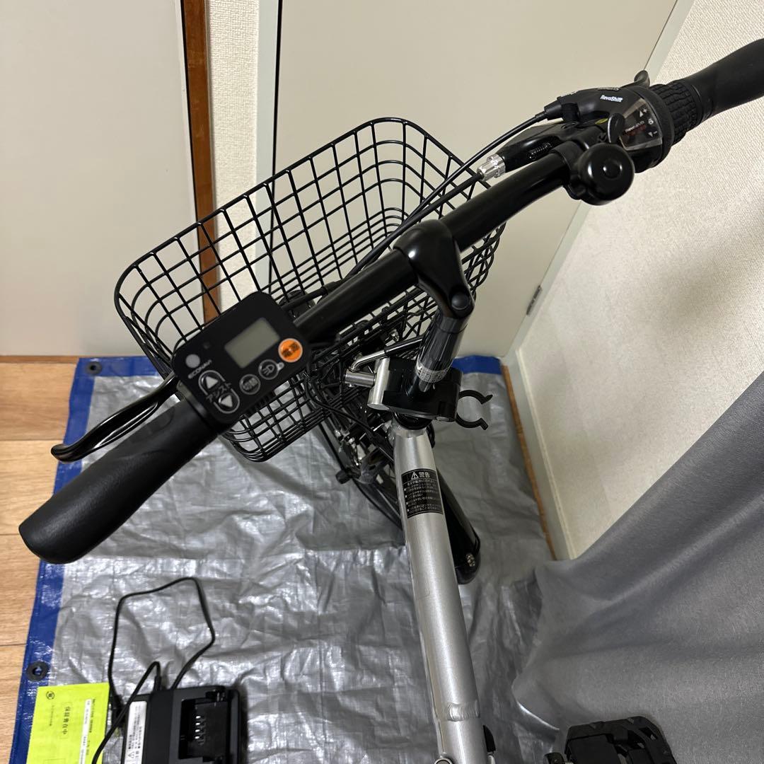 Panasonic 電動アシスト自転車オフタイム 前カゴ付き