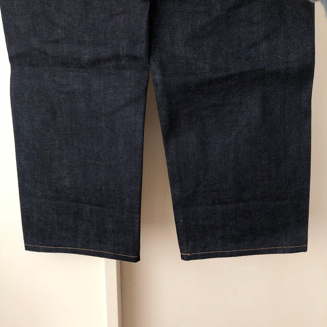 ES:S エス　CINCH BACK BAGGY JEANS ネイビー　32