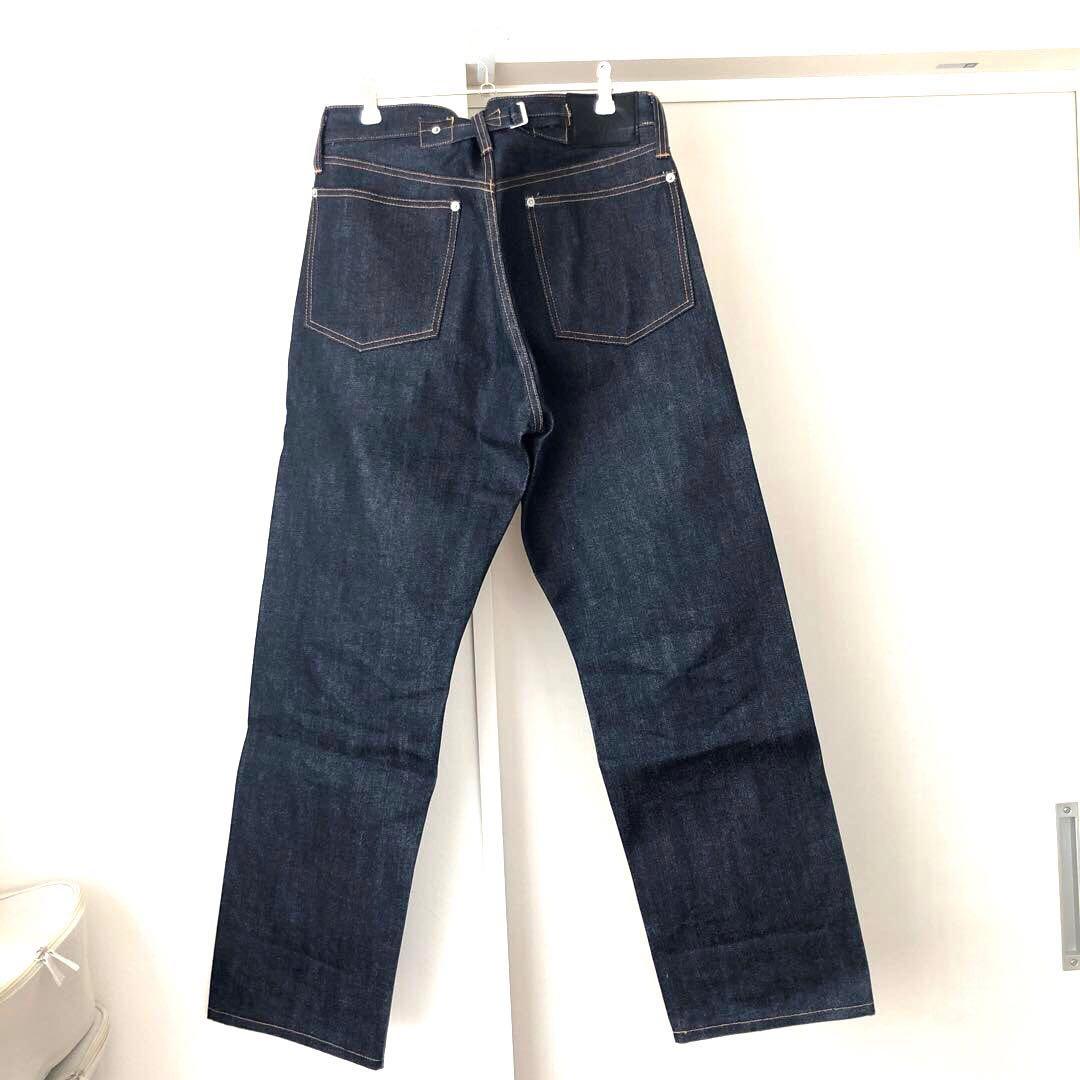ES:S エス　CINCH BACK BAGGY JEANS ネイビー　32