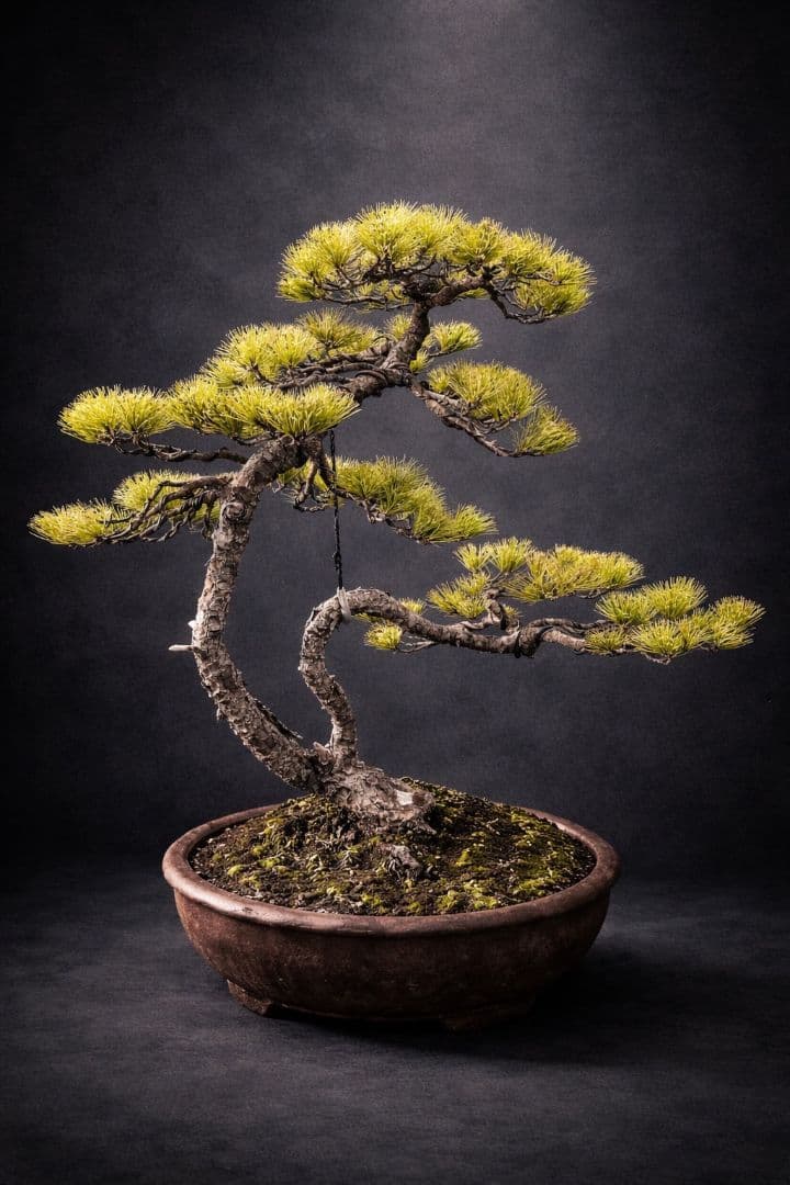 【樹高57㎝ 五葉松盆栽】　　　　⭕展示会用…(11枚目)❗