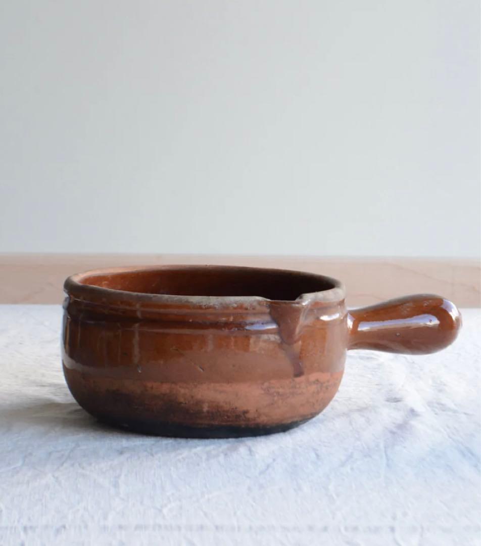 南フランス　片手鍋　アンティーク　19世紀後半