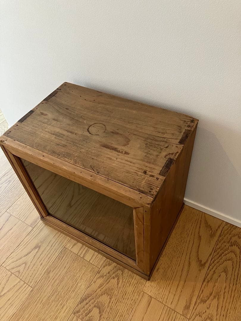 ガラスケース　アンティーク ショーケース　什器