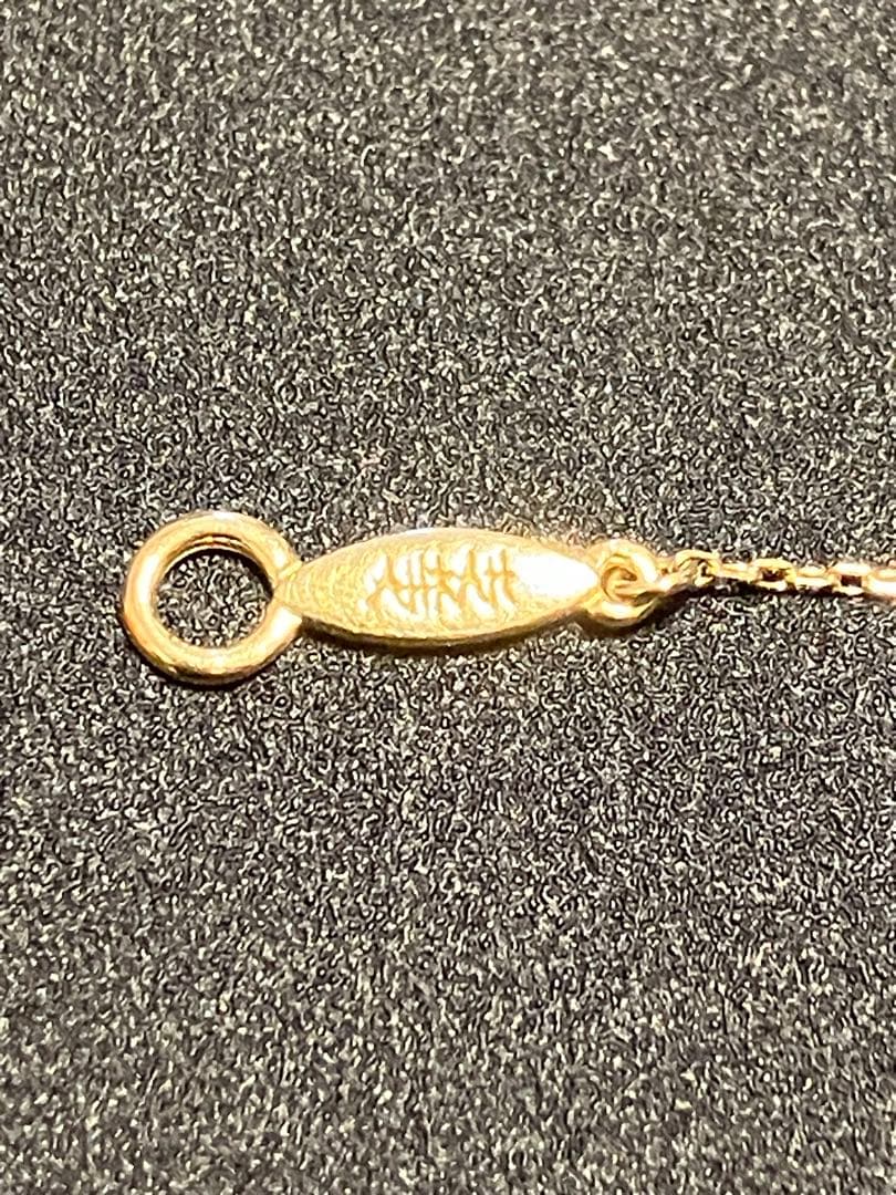 AHKAH ティナチェーンブレスレット　全長15.5cm 短めぴたっと着用可能