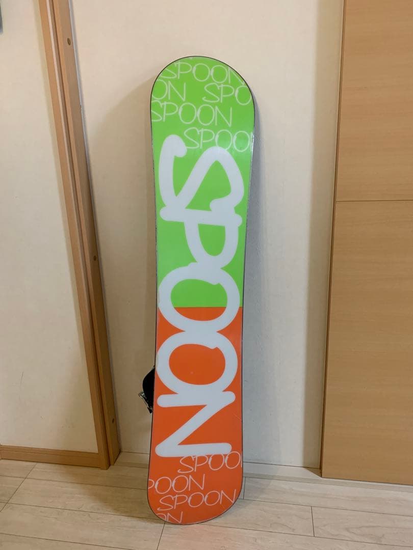 スノーボード　ビンディング　2点セット　SPOON　子供用