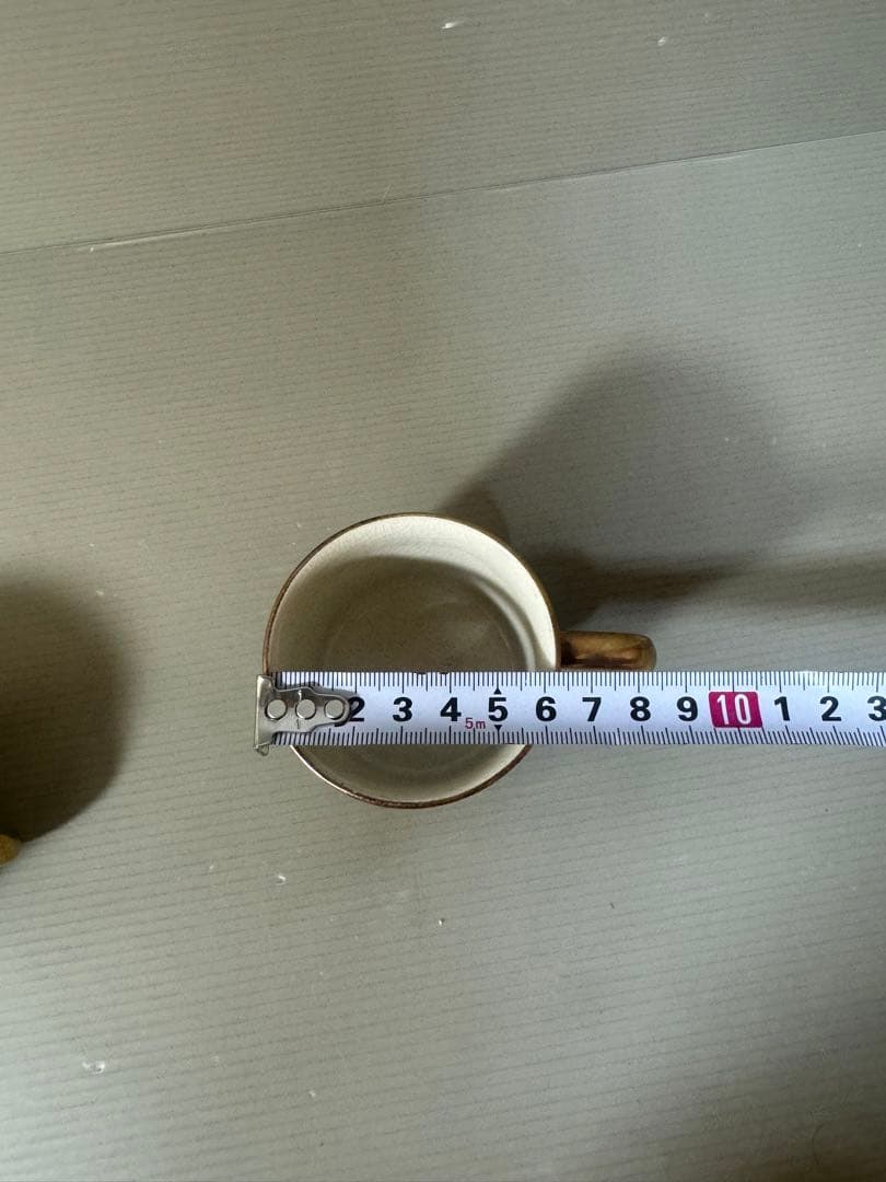 2460 九谷焼 章山 カップ　6客 金彩 花詰