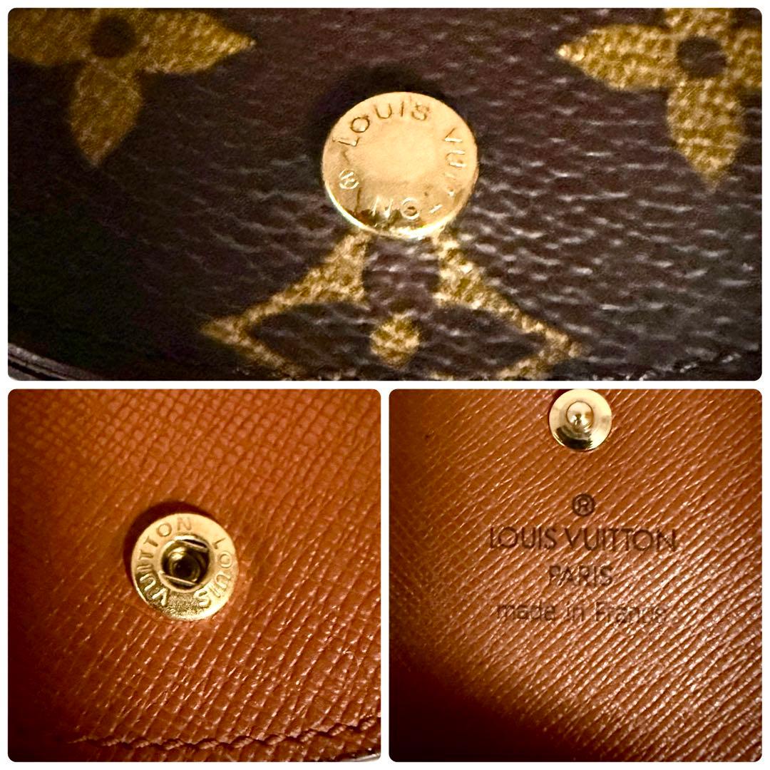 美品✨ルイヴィトン　ポルトモネグゼ　モノグラム　ケース　小銭入れ