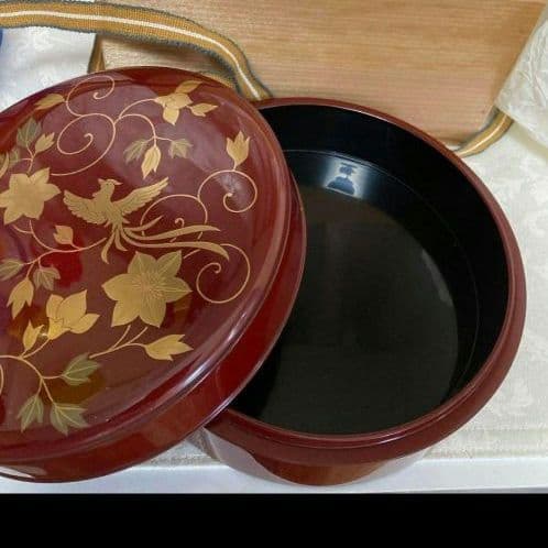 京漆匠　平安象彦　鳳凰飾箱です