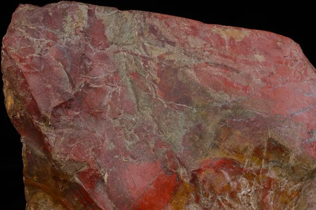 佐渡 赤玉石 黄色 赤石 ジャスパ一 台座付 2kg 水石 盆石 鑑賞石 天然石