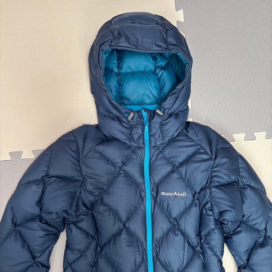 モンベル ライトアルパインダウンパーカ ネイビー M EXダウン 800FP