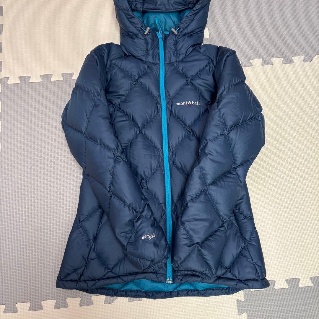 モンベル ライトアルパインダウンパーカ ネイビー M EXダウン 800FP