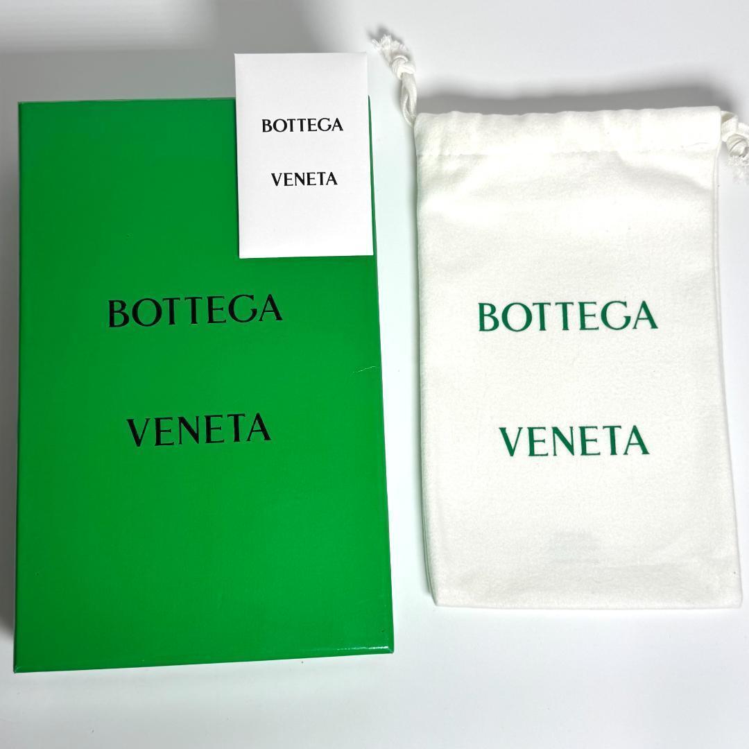 現行 BOTTEGA VENETA カセット ジップアラウンド ウォレット 本革