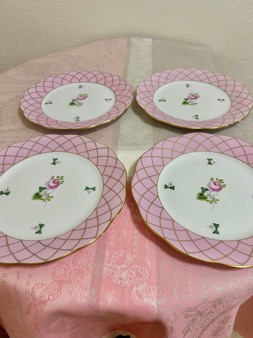 最終値下げ【新古品】ヘレンド　メモリアルローズ　11点セット