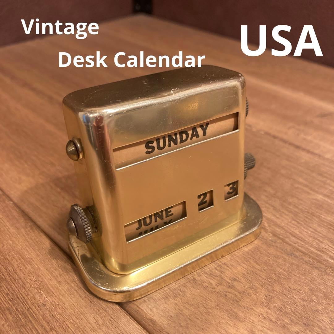 美品ヴィンテージデスクカレンダー　パークシャーマン　park sherman