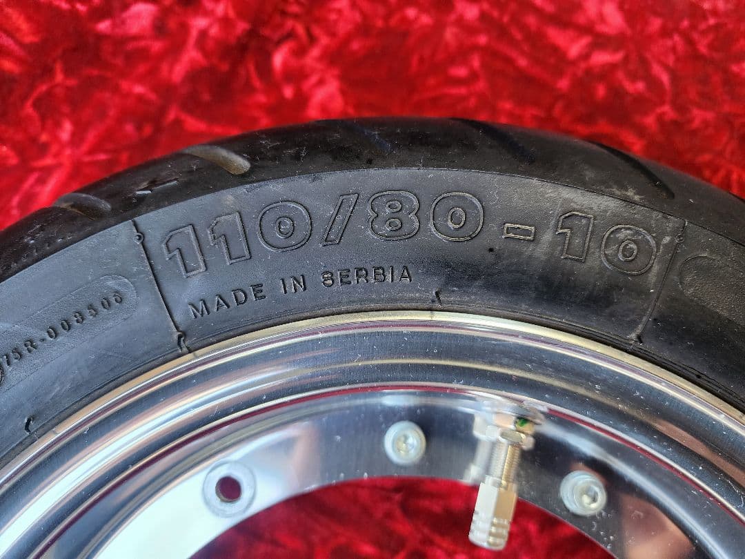 Gクラフト　2.75j　MICHELIN 110/80-10　当時物