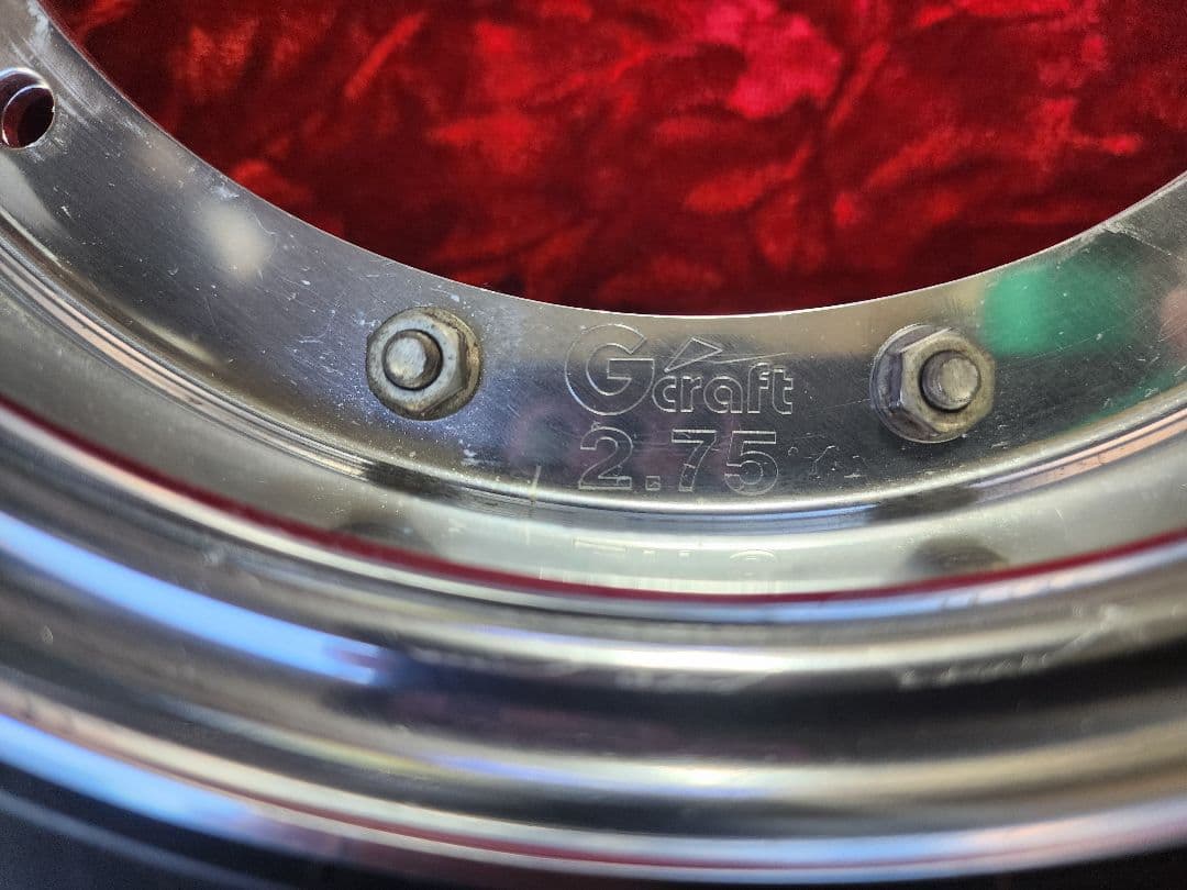 Gクラフト　2.75j　MICHELIN 110/80-10　当時物