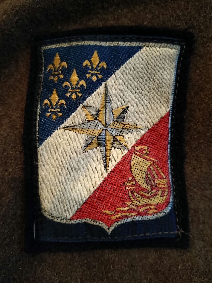 フランス軍 ウールコート 1963年製 ユーロヴィンテージ 金ボタン