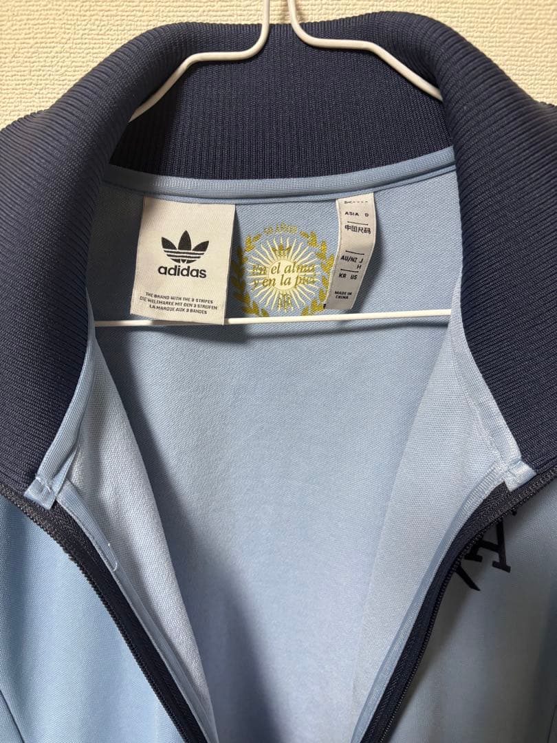 【最終値下げ】adidasサッカーアルゼンチン代表50周年記念トラックジャケット