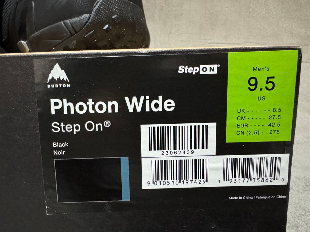 SHUTARO8 Burton フォトン WIDE Step On