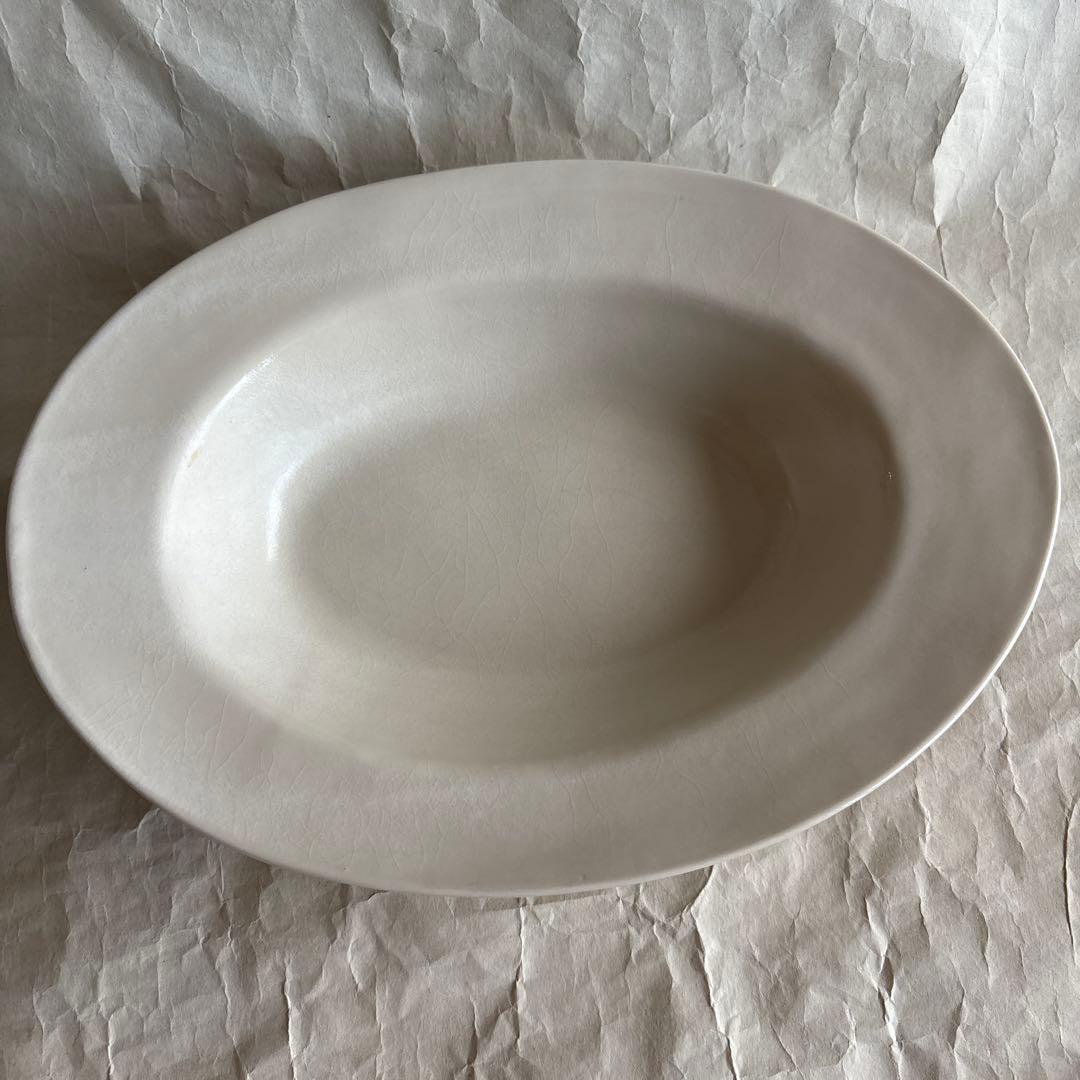 角田淳　オーバル皿