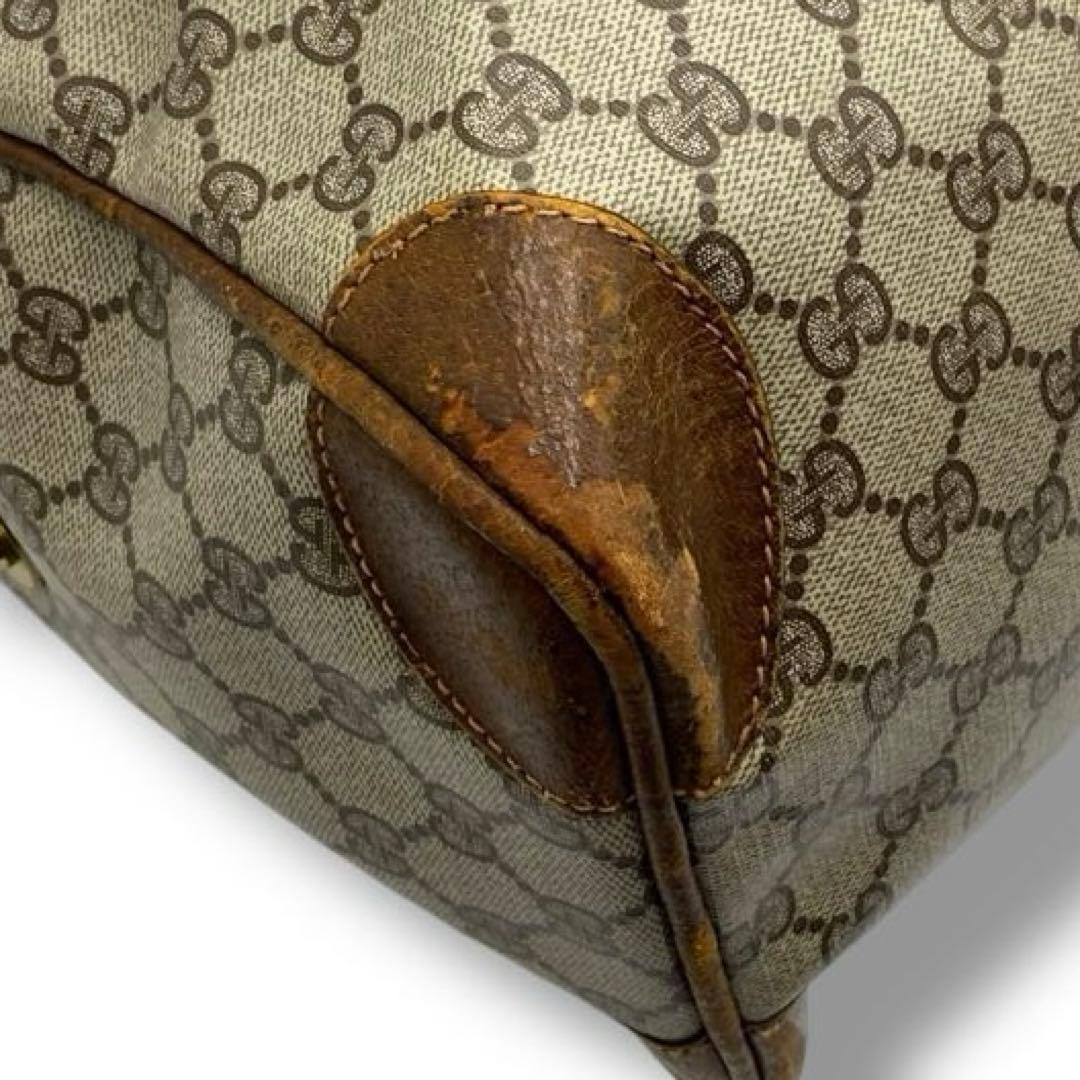 良品 GUCCI OLD シェリーライン ビンテージ ボストンバッグ バッグ
