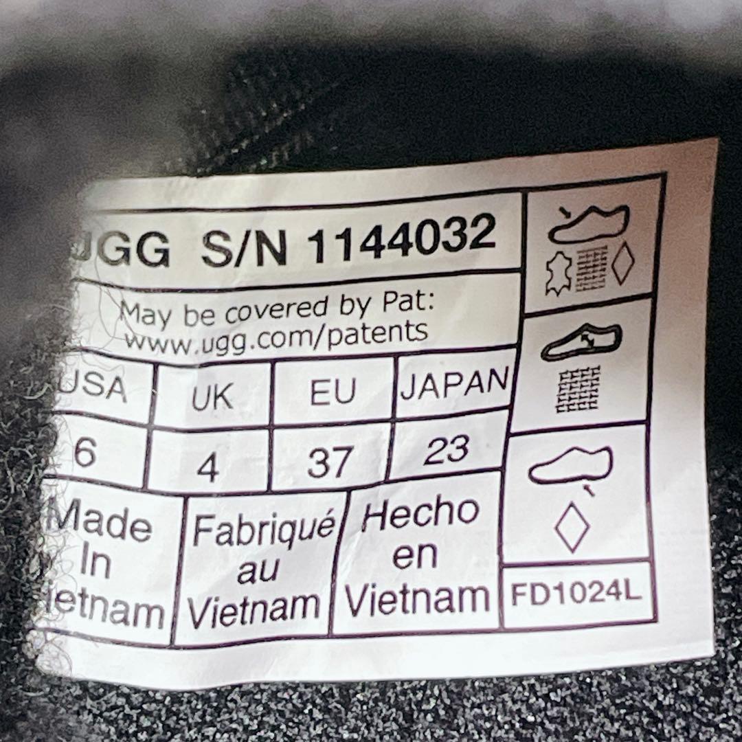 極美品✨ UGG アグ ローメル スニーカー 23cm ブラック スウェード