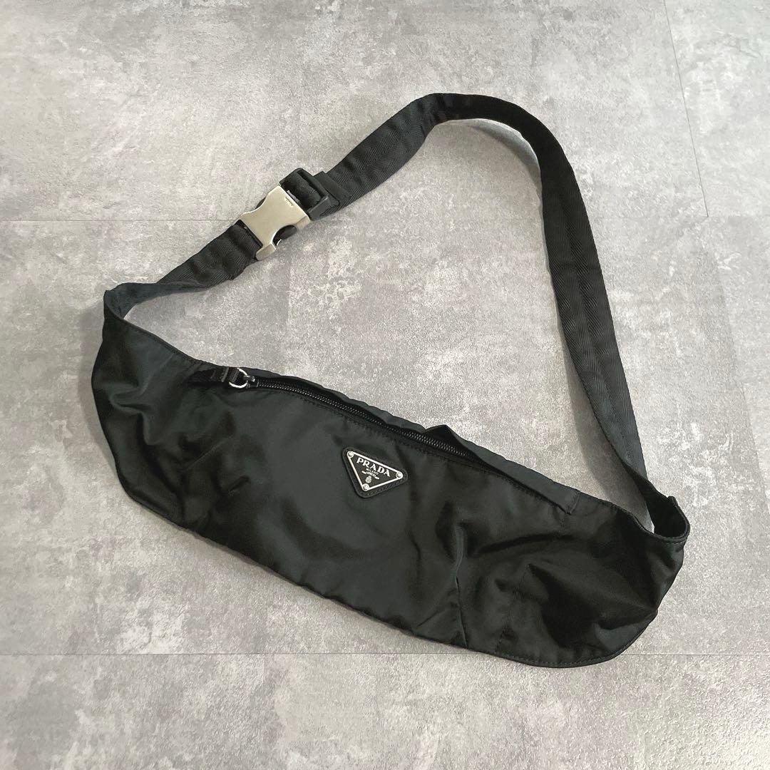 ひ*ん様 美品 PRADA プラダ ボディバッグ ウエストバッグ