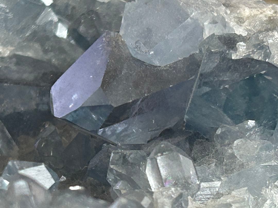 ✨希少✨【天然石】セレスタイト 天青石 クラスター 約3.8kg 特大結晶❣️