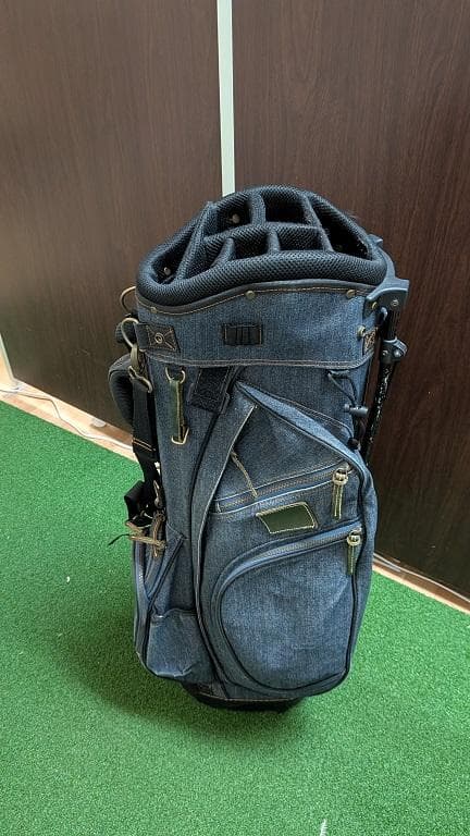 19golf デニムキャディバッグ　デニム素材　スタンドキャディバッグ