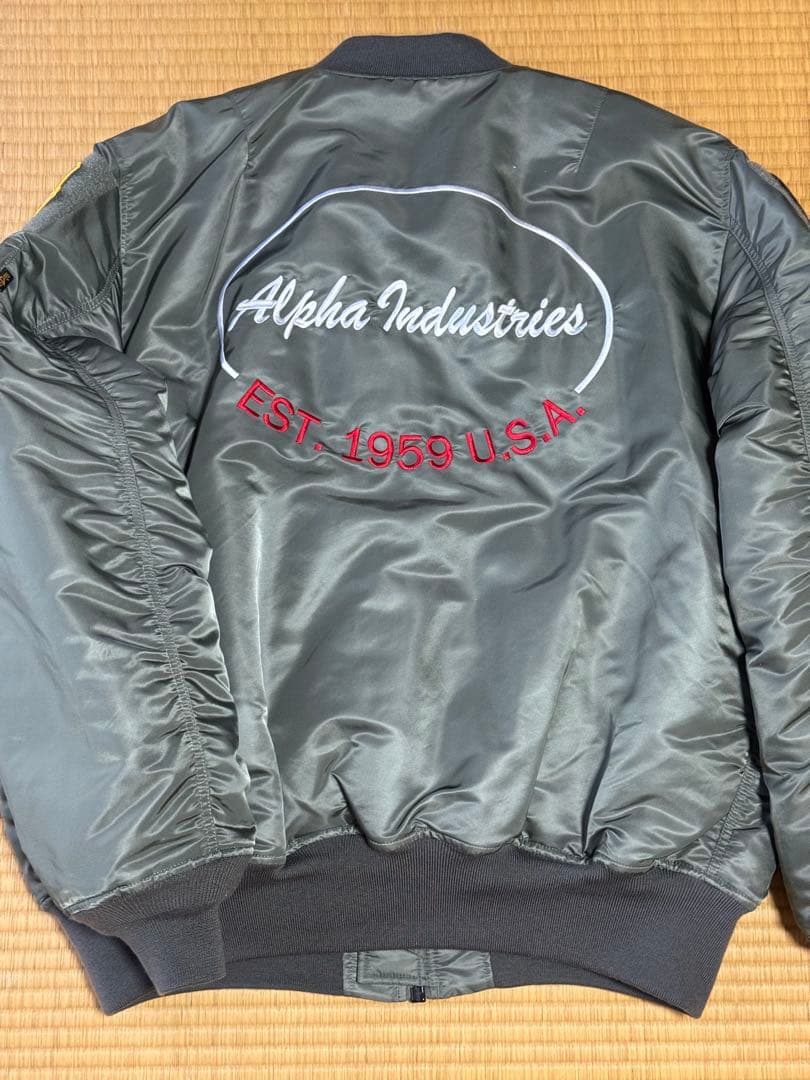 希少BIGサイズ4L Alpha Industries MA-1 フライト