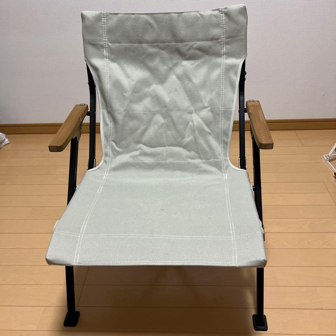 スノーピーク peak ローチェア ショート アイボリー