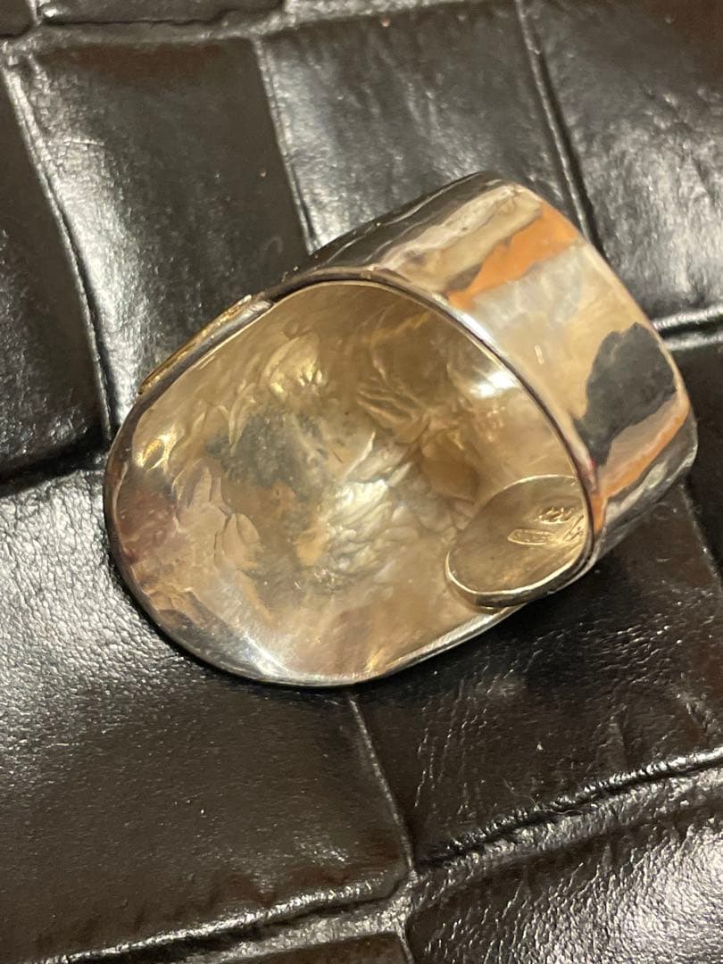 ◆感謝価格◆SILVER（シルバー925）×K20コンビリング◆