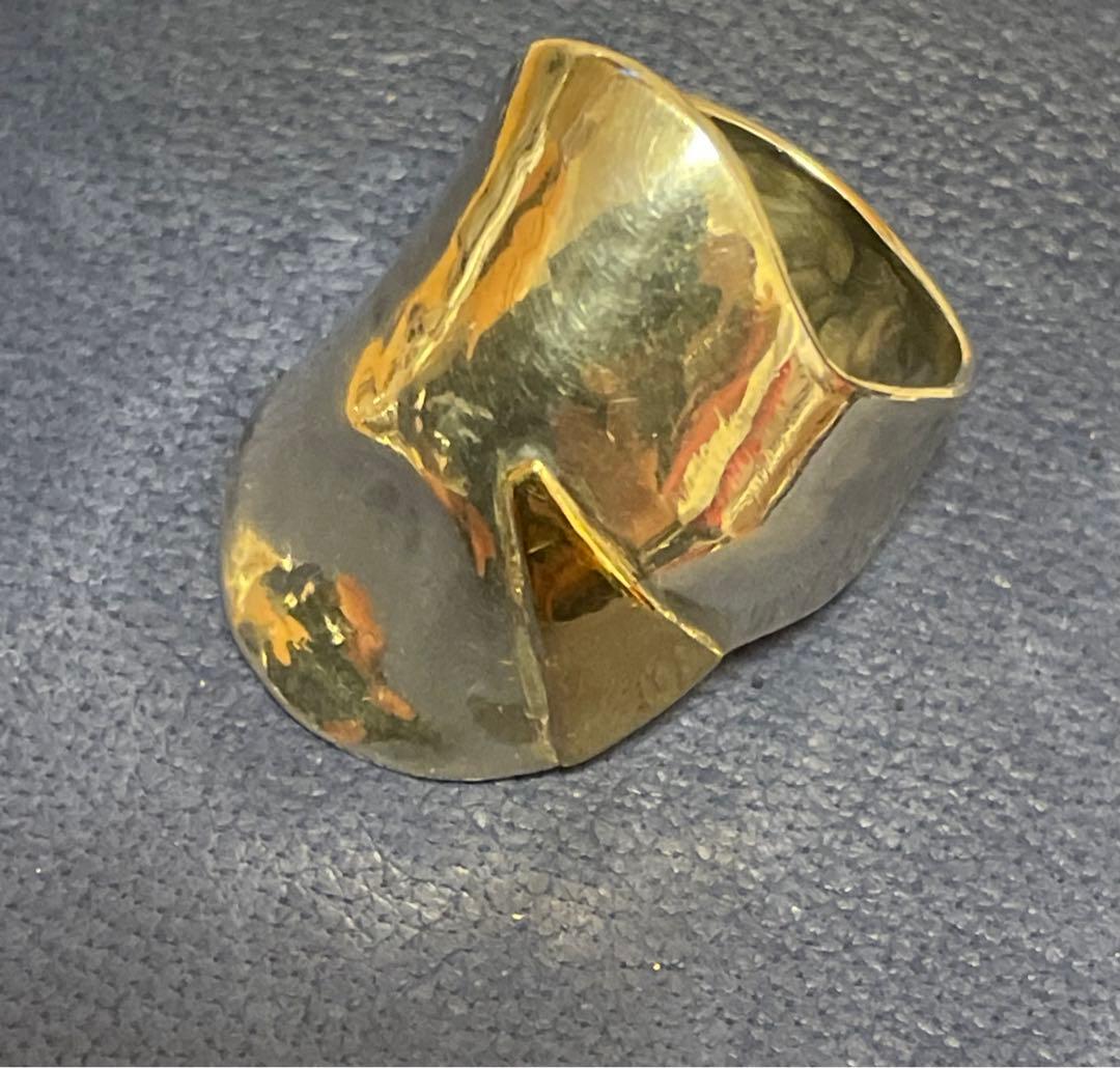 ◆感謝価格◆SILVER（シルバー925）×K20コンビリング◆