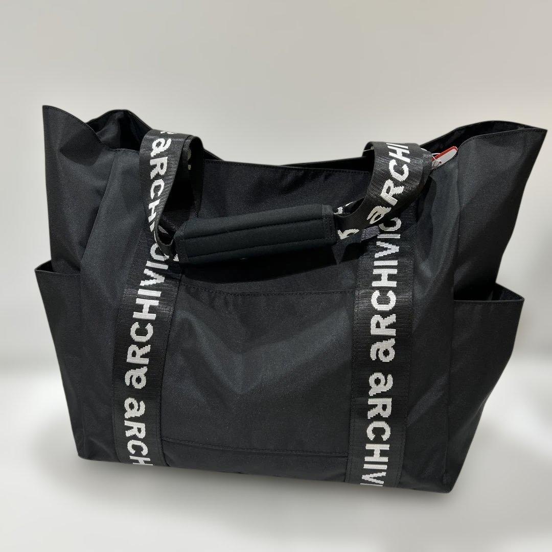 新品❤️ARCHIVIO 黒 ナイロン ボストンバッグ