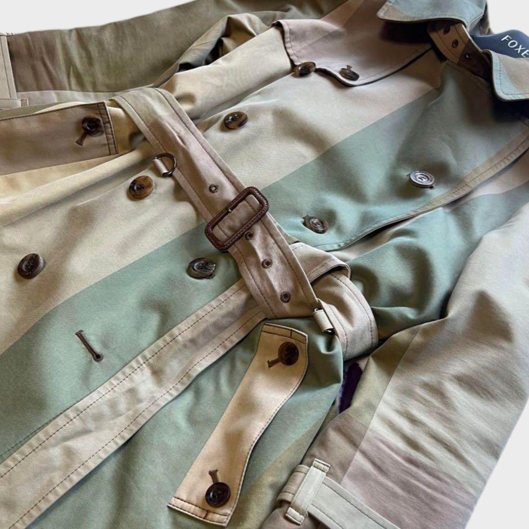 【美品】Aquascutum トレンチコート ウールライナー ベルト S