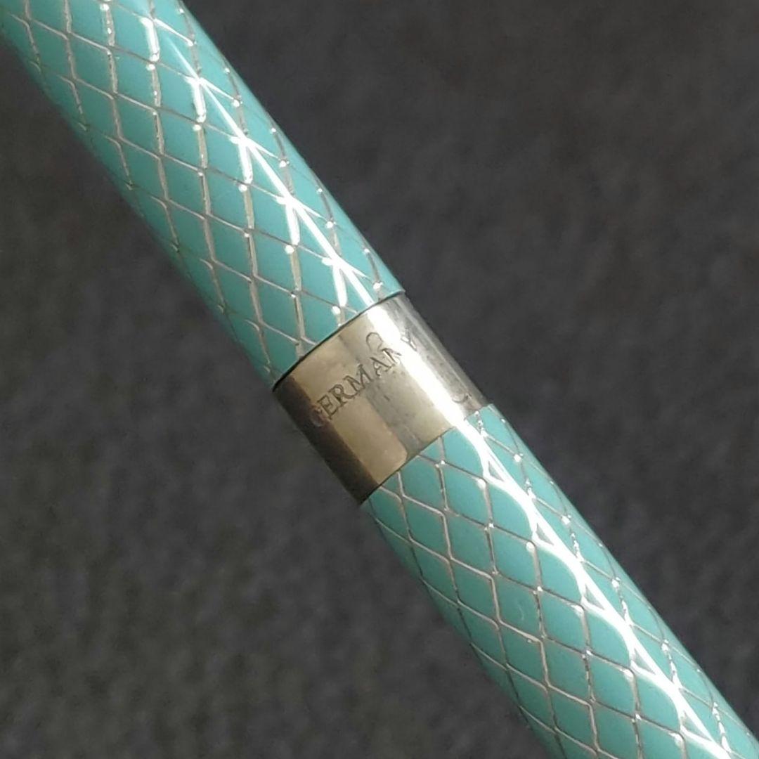 希少 ティファニー ボールペン ダイヤモンドテクスチャー SV925 銀製