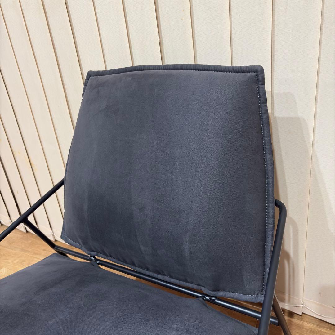 【廃盤】IKEA VILLSTAD チェア シングルソファ 限定品 1人掛け 黒