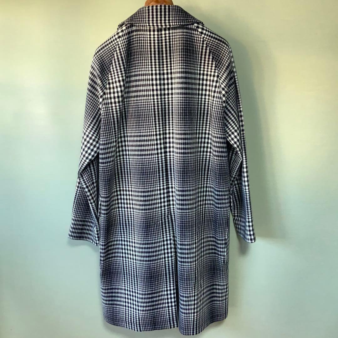 極美品 TAGLIATORE タリアトーレ バルカラーコート46 グレンチェック