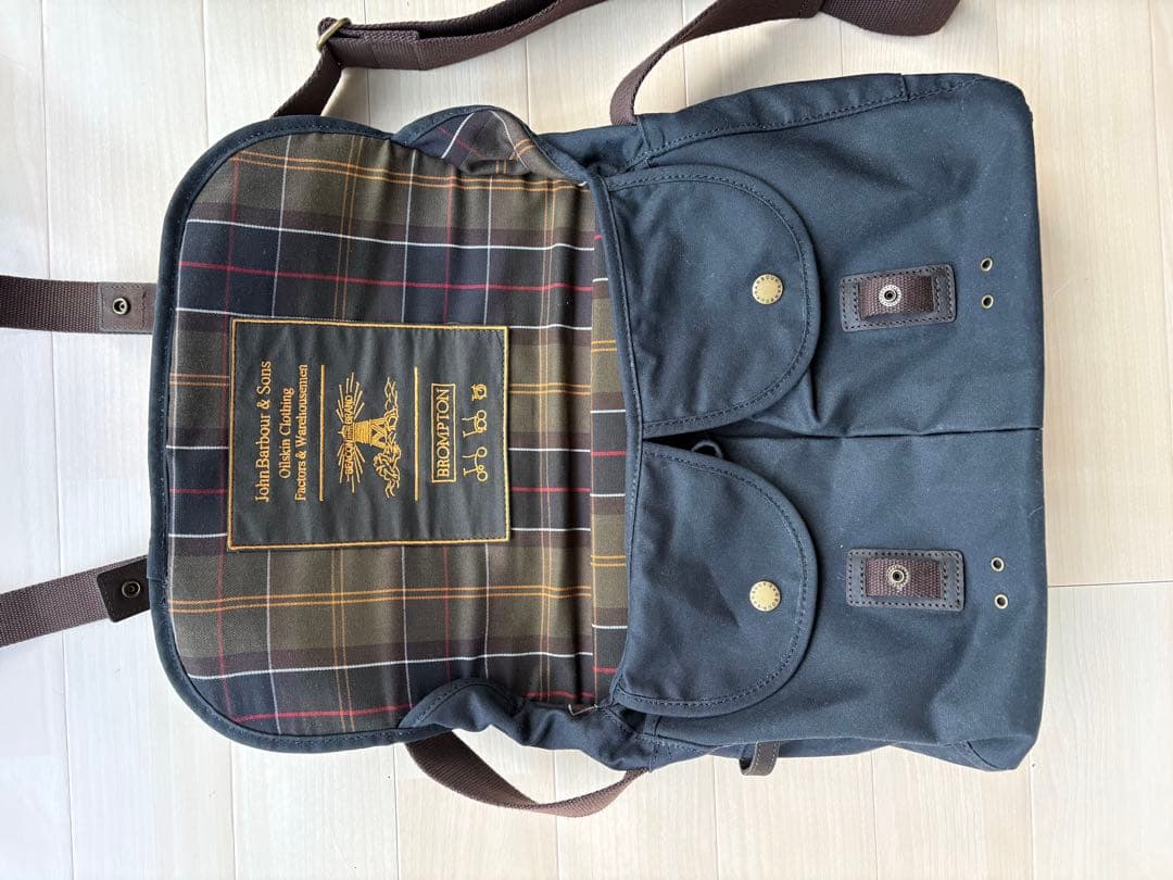 Brompton Barbour 限定コラボバッグ