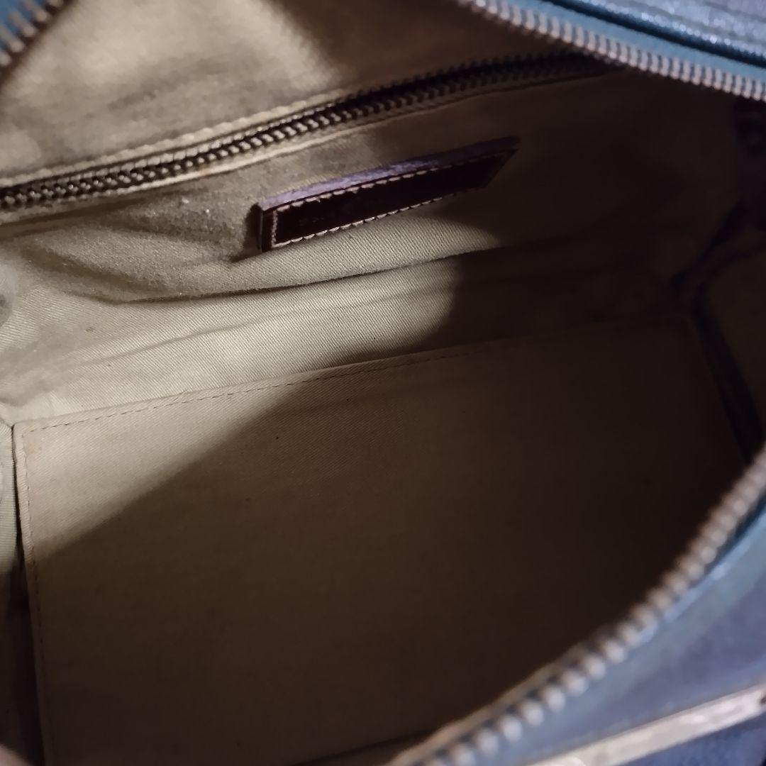 ラルフローレン　チェック柄ボストンバッグ　ハンドバッグ　RALPH LAUREN