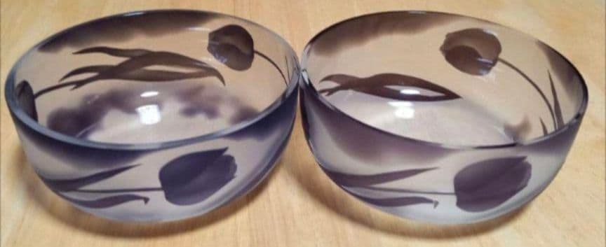 入手困難！唯一無二！／Cascade工房 白石寿男 作／サラダボウル／2個