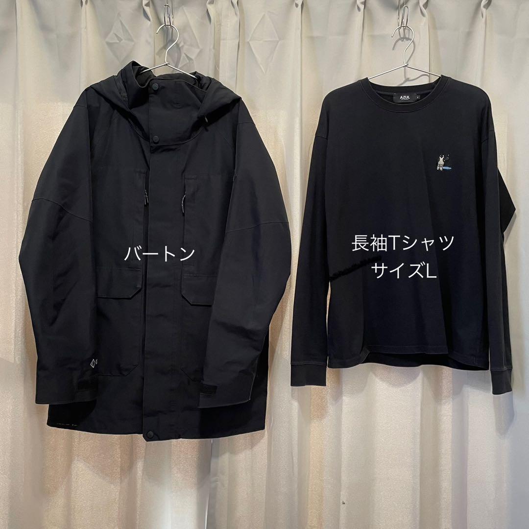 【値下げ中】バートン　ウェア　ゴアテックス　メンズ　上下セット　スノーボード