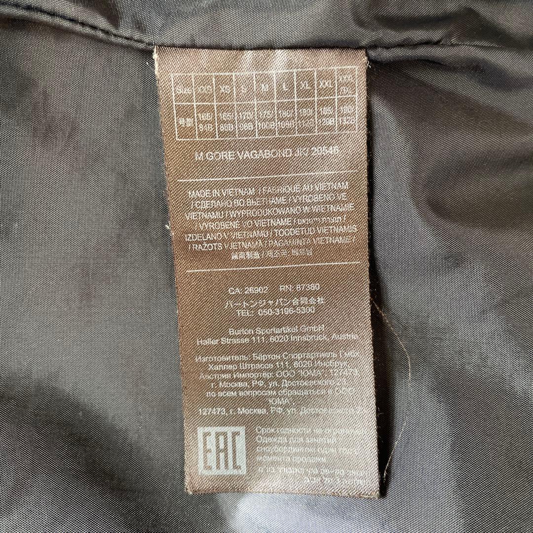 【値下げ中】バートン　ウェア　ゴアテックス　メンズ　上下セット　スノーボード