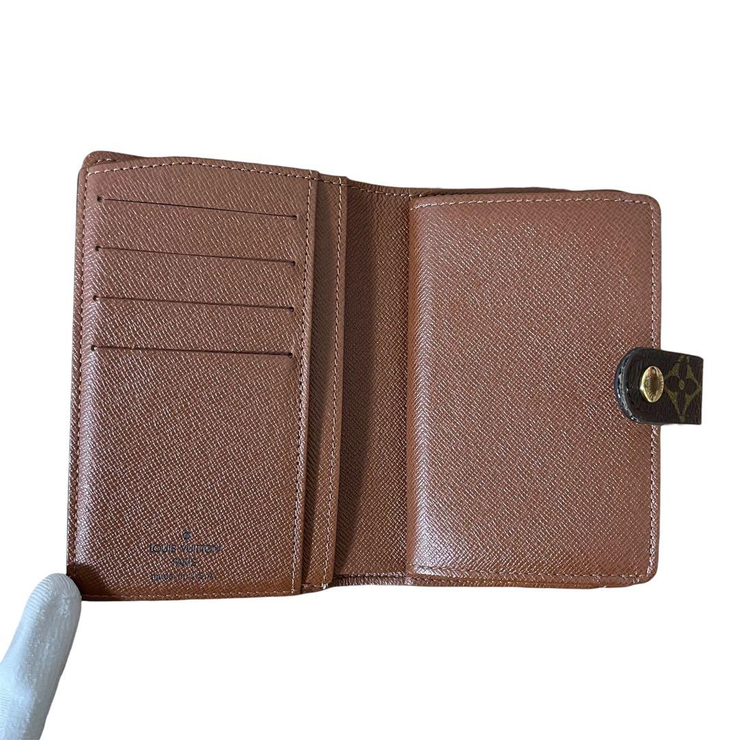 【美品】ルイヴィトン/二つ折り財布/ヴィエノワ/がま口財布/モノグラム