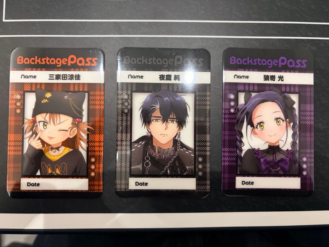 メダリストカラ鉄コラボ オリジナルバックステージパス風カード